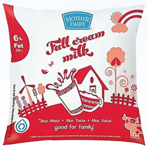 Mother Dairy Full Cream Milk – 500 ML